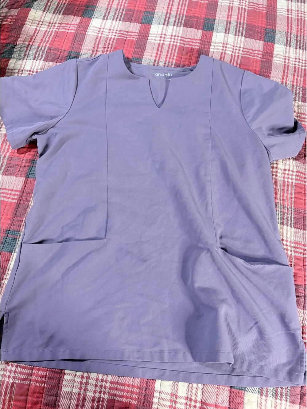Mandala Scrub Top
